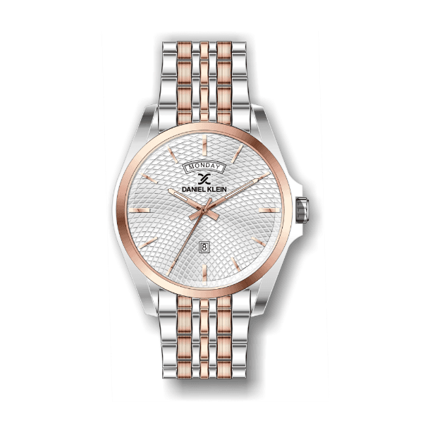 Anúncio: Relógio Analógico Masculino Daniel Klein Premium DK.1.12337-4 - Rosa Ouro e Prata