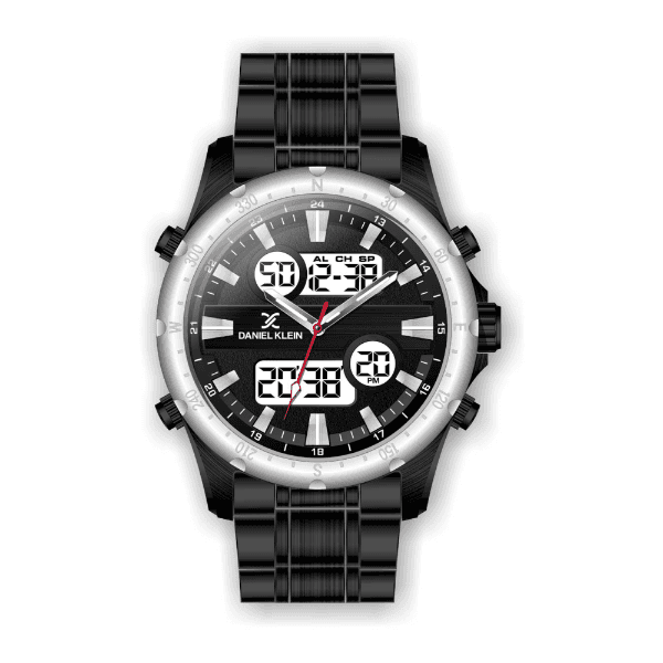 Anúncio: Relógio Analógico-Digital Masculino Daniel Klein D Time DK.1.12329-6 - Preto