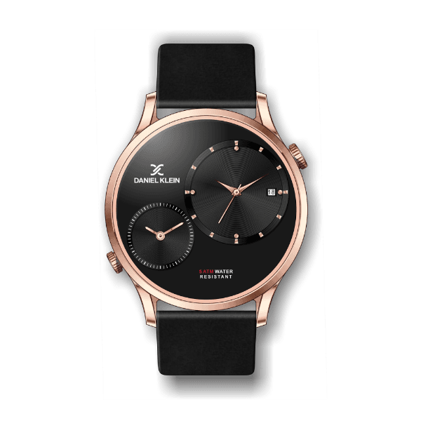 Anúncio: Relógio Analógico Masculino Daniel Klein Premium DK.1.12327-3 - Rosa Ouro e Preto
