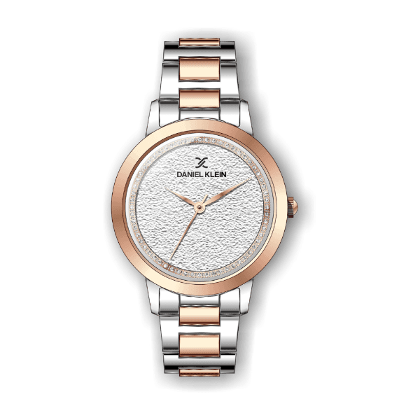 Anúncio: Relógio Analógico Feminino Daniel Klein Premium DK.1.12310-4 - Prata e Rosa Ouro