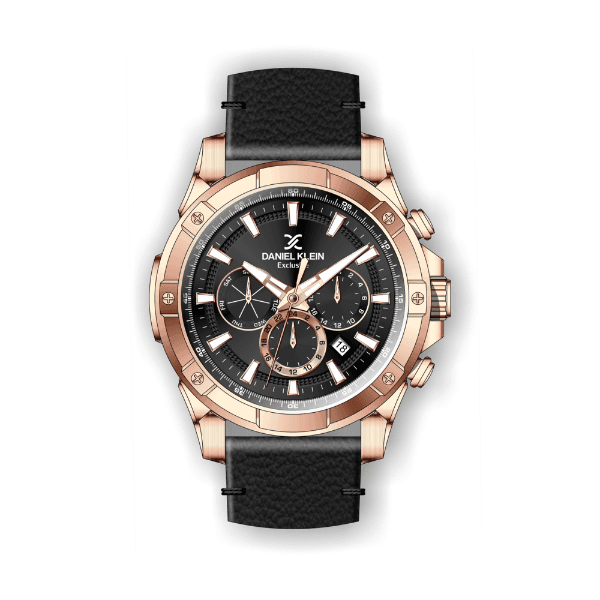 Anúncio: Relógio Analógico Masculino Daniel Klein Exclusive DK.1.12303-2 - Dourado e Preto