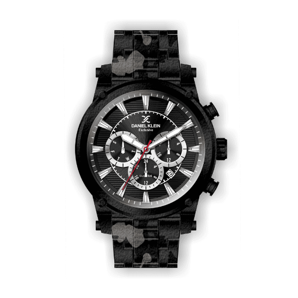 Anúncio: Relógio Analógico Masculino Daniel Klein Exclusive DK.1.12297-1 - Preto Camuflado