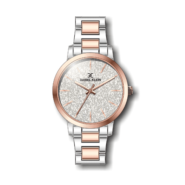 Anúncio: Relógio Analógico Feminino Daniel Klein Premium DK.1.12288-4 - Prata e Rosa Ouro