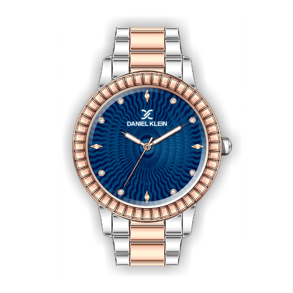 Anúncio: Relógio Analógico Feminino Daniel Klein Premium DK.1.12287-6 - Prata e Rosa Ouro
