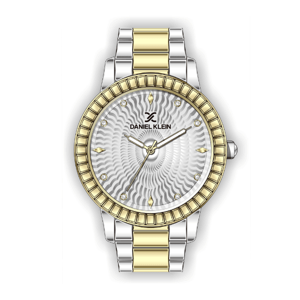 Anúncio: Relógio Analógico Feminino Daniel Klein Premium DK.1.12287-4 - Prata e Dourado