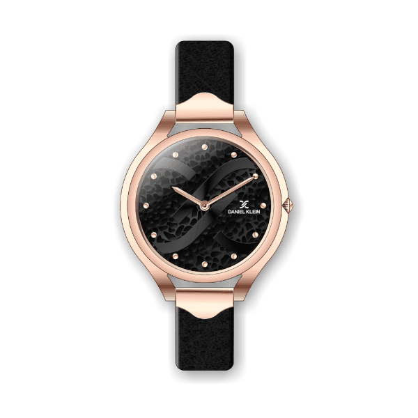 Anúncio: Relógio Analógico Feminino Daniel Klein Premium DK.1.12268-2 - Rosa Ouro e Preto