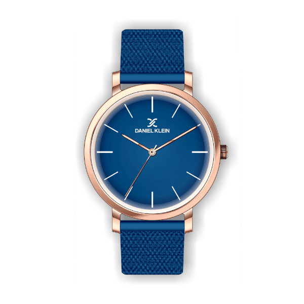 Anúncio: Relógio Analógico Feminino Daniel Klein Premium DK.1.12263-6 - Azul e Rosa Ouro
