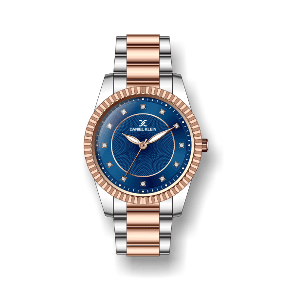 Anúncio: Relógio Analógico Feminino Daniel Klein Premium DK.1.12262-7 - Prata e Rosa Ouro