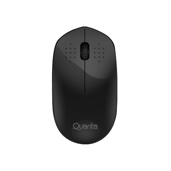 Anúncio: Mouse Sem Fio Quanta QTMSS10 1600DPI com Click Silencioso - Preto