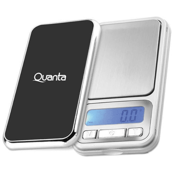 Anúncio: Balança de Precisão Portátil Quanta QTBB1000G com Display LCD para Até 1KG - Prata