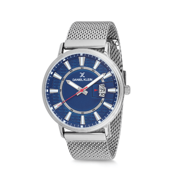 Anúncio: Relógio Analógico Masculino Daniel Klein Premium DK12244-4 - Prata e Azul