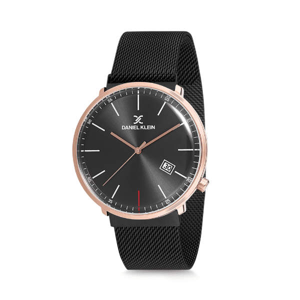 Anúncio: Relógio Analógico Masculino Daniel Klein Premium DK12243-4 - Preto e Rosa Ouro