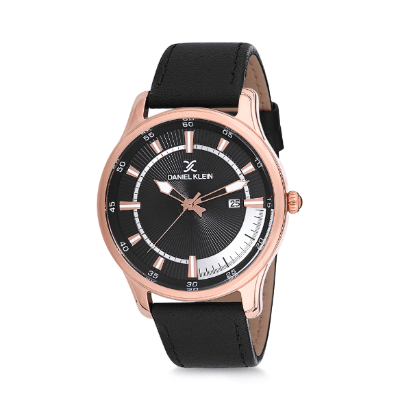 Anúncio: Relógio Analógico Masculino Daniel Klein Premium DK12232-2 - Preto e Rosa Ouro