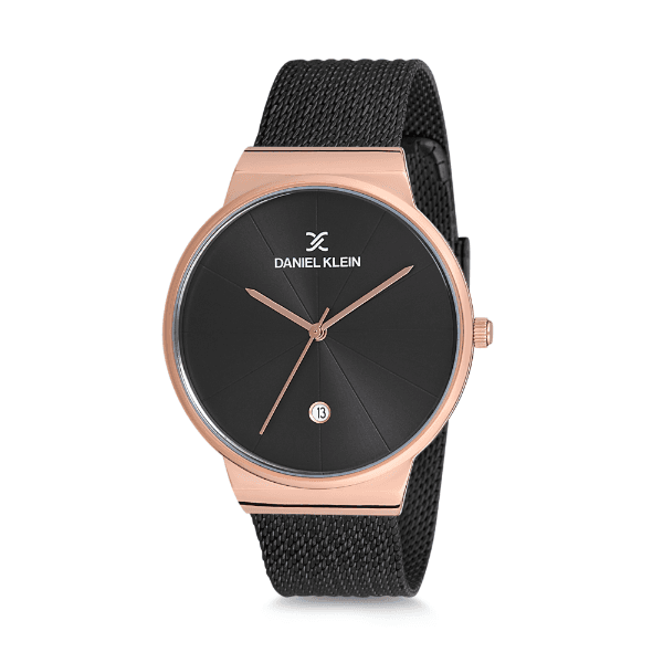 Anúncio: Relógio Analógico Masculino Daniel Klein Premium DK12223-4 - Preto e Rosa Ouro