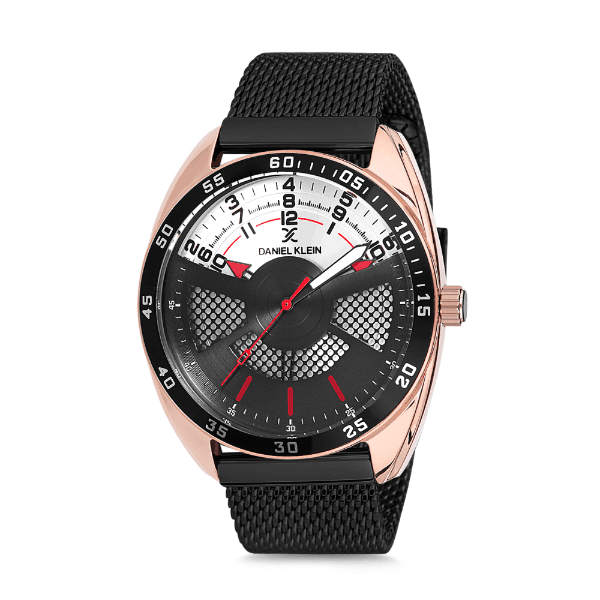Anúncio: Relógio Analógico Masculino Daniel Klein Premium DK12221-3 - Preto e Rosa Ouro
