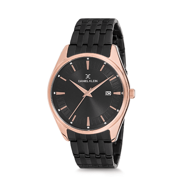 Anúncio: Relógio Analógico Masculino Daniel Klein Premium DK12219-3 - Preto e Rosa Ouro