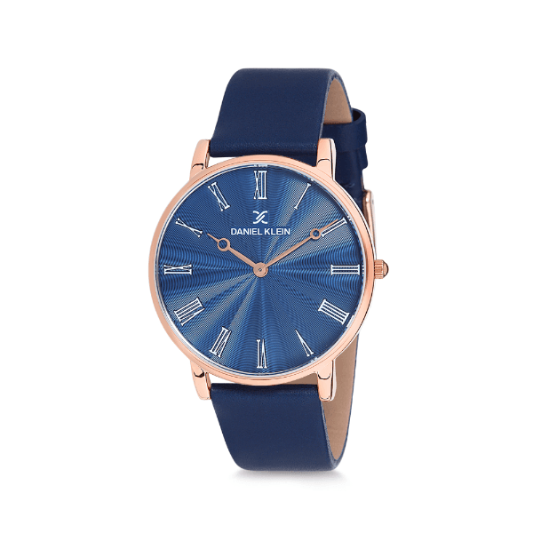 Anúncio: Relógio Analógico Masculino Daniel Klein Premium DK12216-5 - Azul e Rosa Ouro