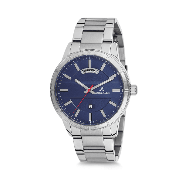 Anúncio: Relógio Analógico Masculino Daniel Klein Premium DK12215-4 - Prata e Azul