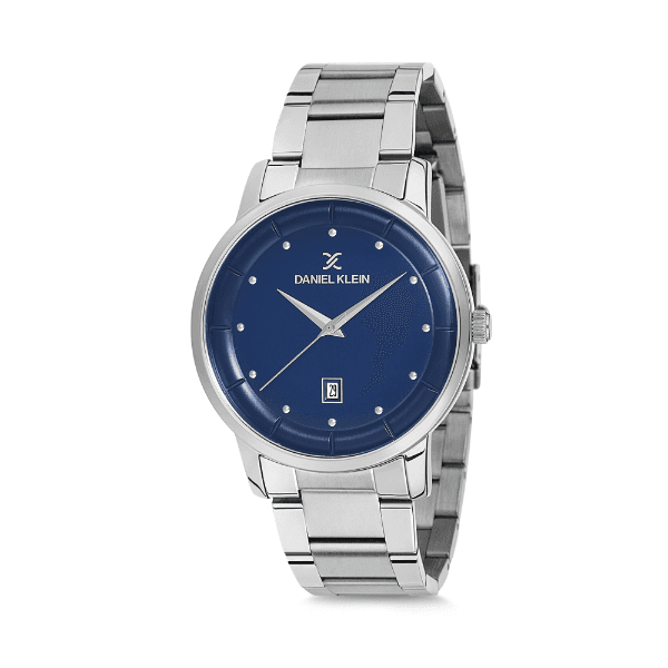 Anúncio: Relógio Analógico Masculino Daniel Klein Premium DK12170-4 - Prata e Azul Escuro