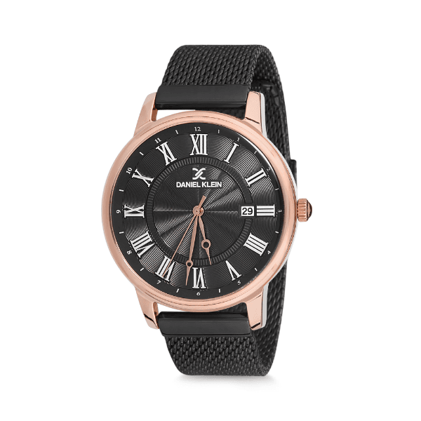 Anúncio: Relógio Analógico Masculino Daniel Klein Premium DK12168-2 - Preto e Rosa Ouro