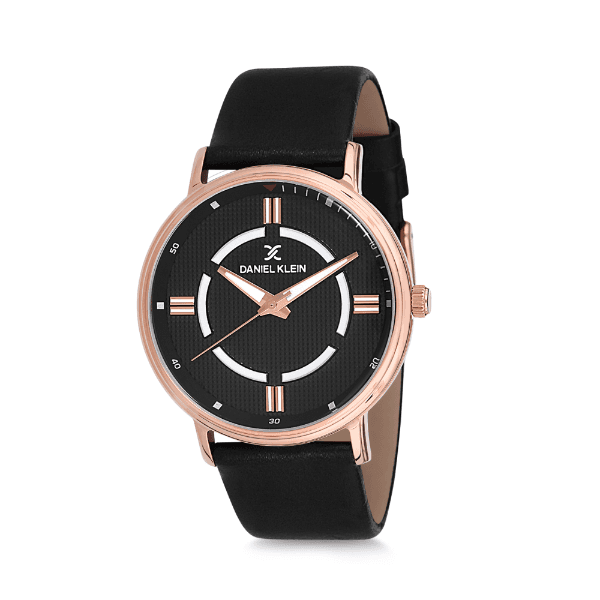 Anúncio: Relógio Analógico Masculino Daniel Klein Premium DK12157-3 - Preto e Rosa Ouro