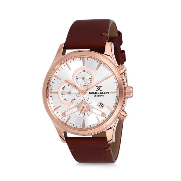 Anúncio: Relógio Analógico Masculino Daniel Klein Exclusive DK12156-4 - Marrom e Dourado