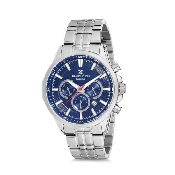 Anúncio: Relógio Analógico Masculino Daniel Klein Exclusive DK12146-5 - Prata e Azul