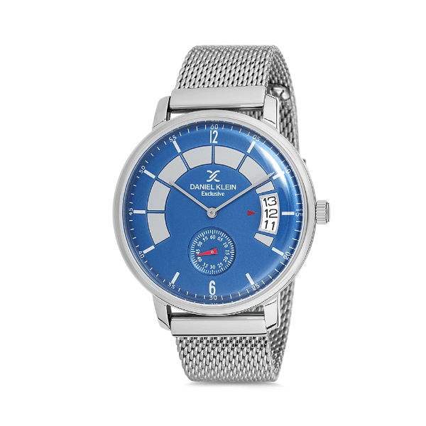 Anúncio: Relógio Analógico Masculino Daniel Klein Exclusive DK12143-4 - Prata e Azul