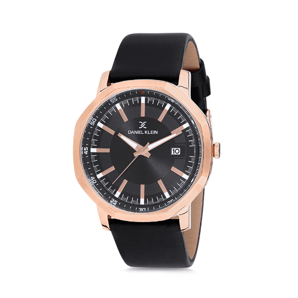 Anúncio: Relógio Analógico Masculino Daniel Klein Premium DK12140-4 - Preto e Rosa Ouro