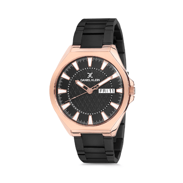 Anúncio: Relógio Analógico Masculino Daniel Klein Premium DK12139-4 - Preto e Rosa Ouro