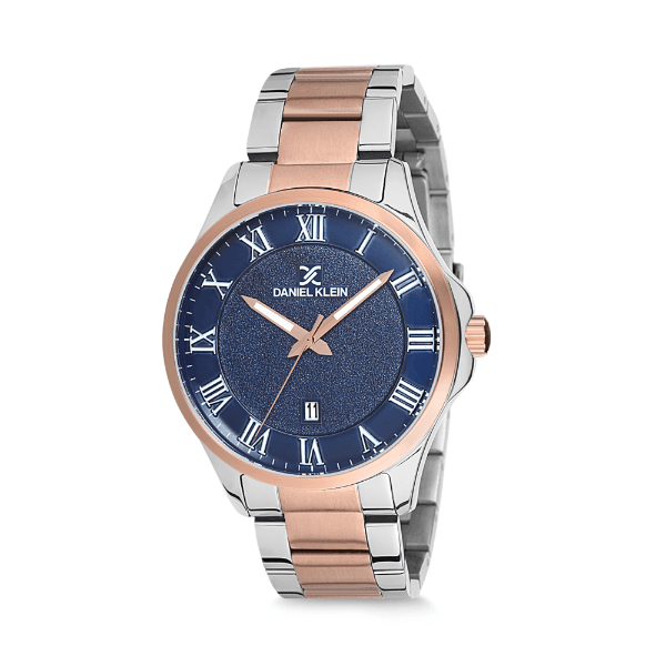Anúncio: Relógio Analógico Masculino Daniel Klein Premium DK12135-3 - Prata e Rosa Ouro