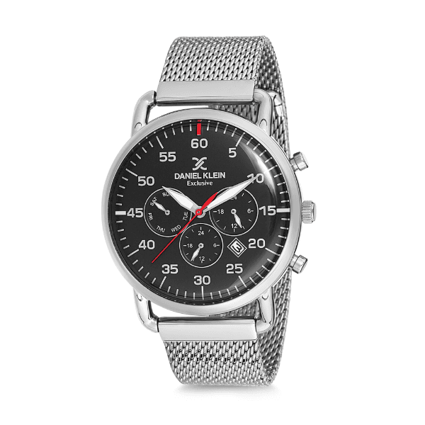 Anúncio: Relógio Analógico Masculino Daniel Klein Exclusive DK12127-3 - Prata e Preto