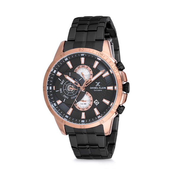 Anúncio: Relógio Analógico Masculino Daniel Klein Exclusive DK12126-2 - Preto e Dourado