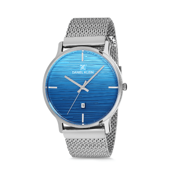 Anúncio: Relógio Analógico Masculino Daniel Klein Premium DK12125-3 - Prata e Azul