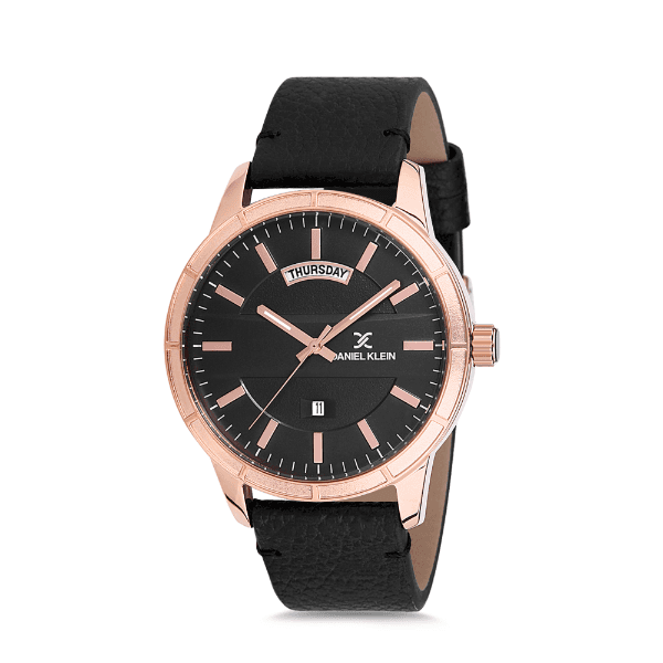 Anúncio: Relógio Analógico Masculino Daniel Klein Premium DK12122-4 - Preto e Rosa Ouro