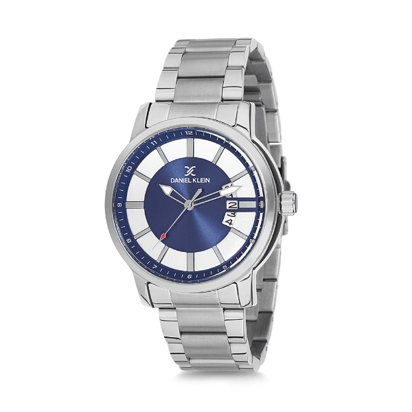Anúncio: Relógio Analógico Masculino Daniel Klein Premium DK12108-5 - Prata e Azul