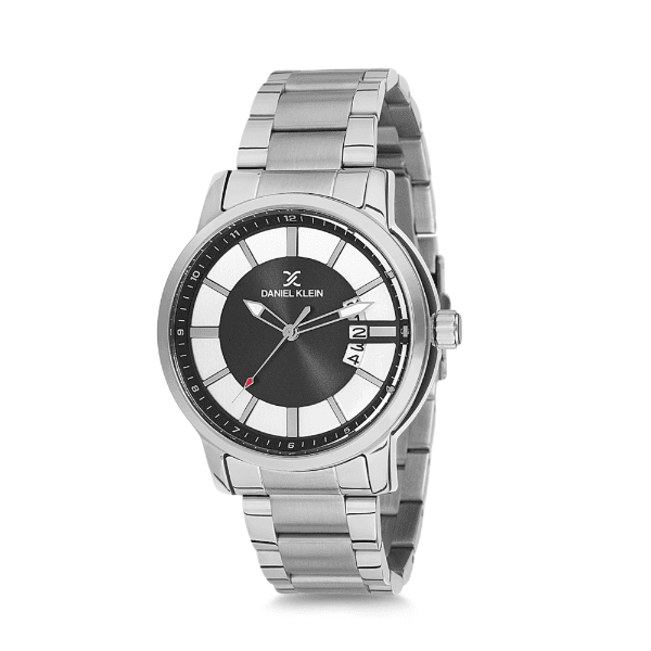 Anúncio: Relógio Analógico Masculino Daniel Klein Premium DK12108-4 - Prata e Preto