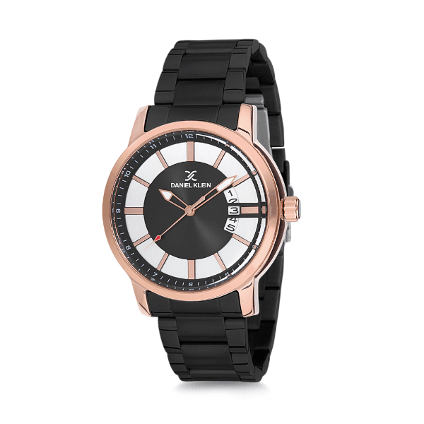 Anúncio: Relógio Analógico Masculino Daniel Klein Premium DK12108-2 - Preto e Rosa Ouro