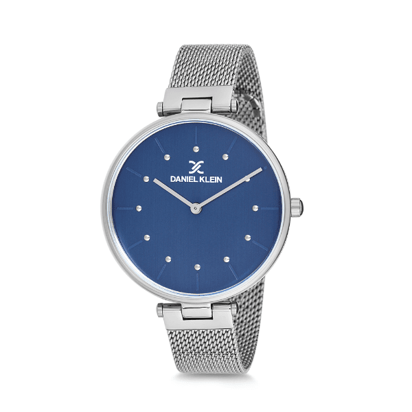 Anúncio: Relógio Analógico Feminino Daniel Klein Premium DK12087-6 - Prata e Azul