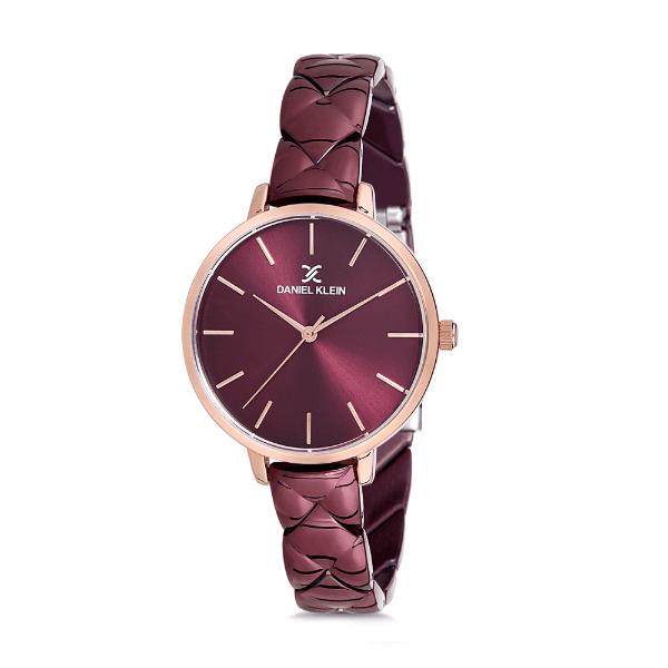 Anúncio: Relógio Analógico Feminino Daniel Klein Premium DK12041-6 - Bordô e Rosa Ouro