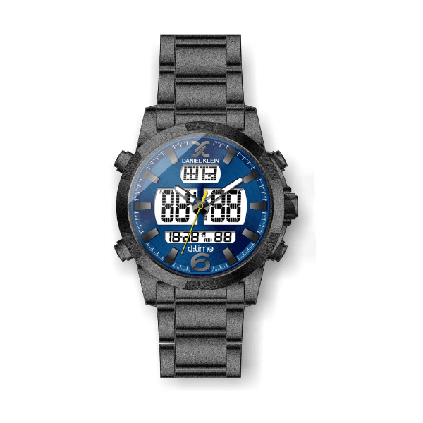 Anúncio: Relógio Digital Masculino Daniel Klein D:Time DK.1.12437-6 - Cinza e Azul