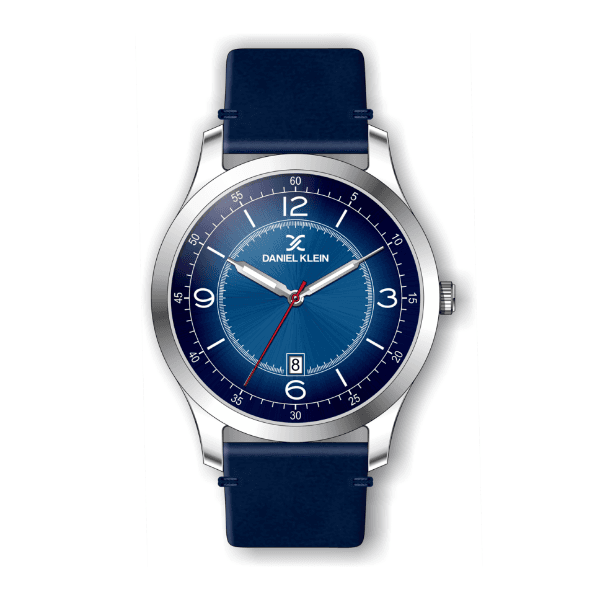 Anúncio: Relógio Analógico Masculino Daniel Klein Premium DK.1.12500-3 - Prata e Azul
