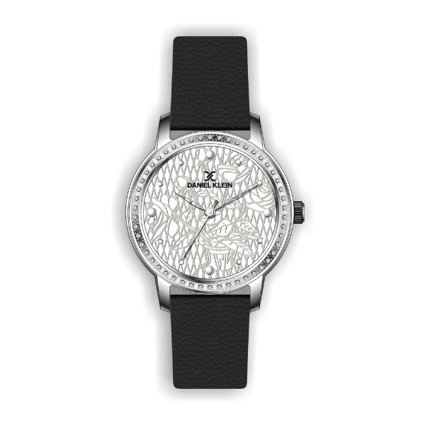 Anúncio: Relógio Analógico Feminino Daniel Klein Premium DK.1.12498-1 - Prata e Preto