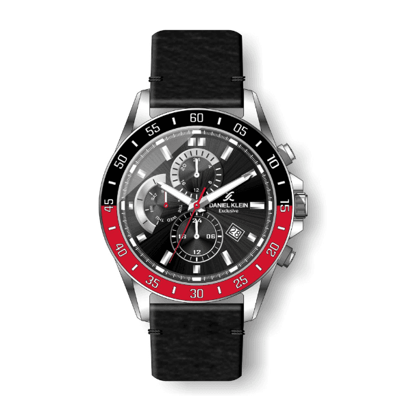 Anúncio: Relógio Analógico Masculino Daniel Klein Exclusive DK.1.12455-1 - Prata e Preto