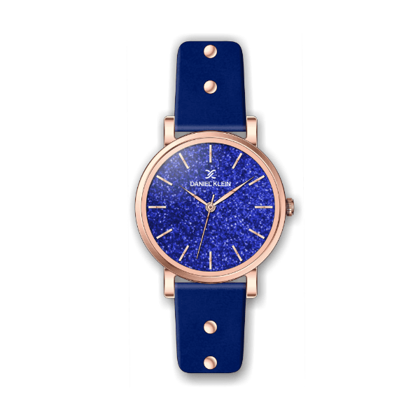Anúncio: Relógio Analógico Feminino Daniel Klein Premium DK.1.12451-5 - Rosa Ouro e Azul
