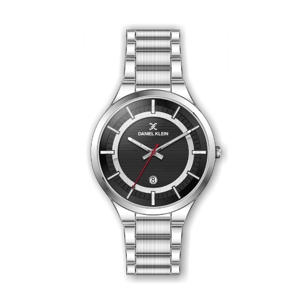 Anúncio: Relógio Analógico Masculino Daniel Klein Premium DK.1.12447-2 - Prata e Preto