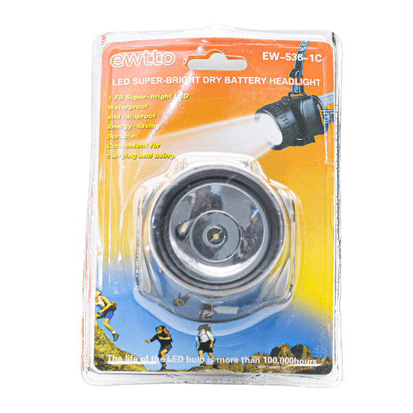 Anúncio: Lanterna LED para Cabeça Ewtto EW-536-1C resistente à água - Várias Cores