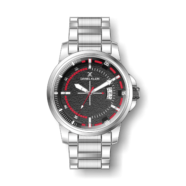 Anúncio: Relógio Analógico Masculino Daniel Klein Premium DK.1.12441-2 - Prata e Preto
