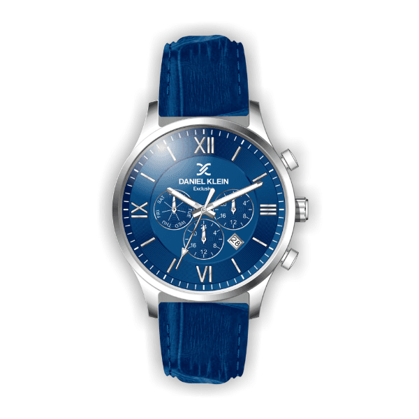 Anúncio: Relógio Analógico Masculino Daniel Klein Exclusive DK.1.12440-3 - Prata e Azul