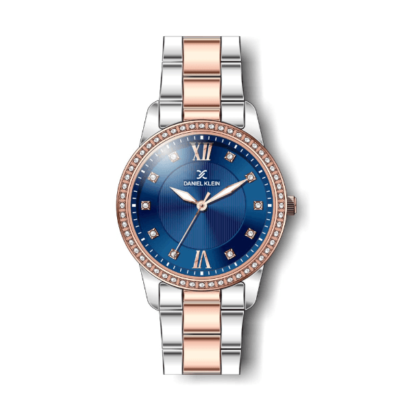 Anúncio: Relógio Analógico Feminino Daniel Klein Premium DK.1.12421-1 - Prata e Rosa Ouro
